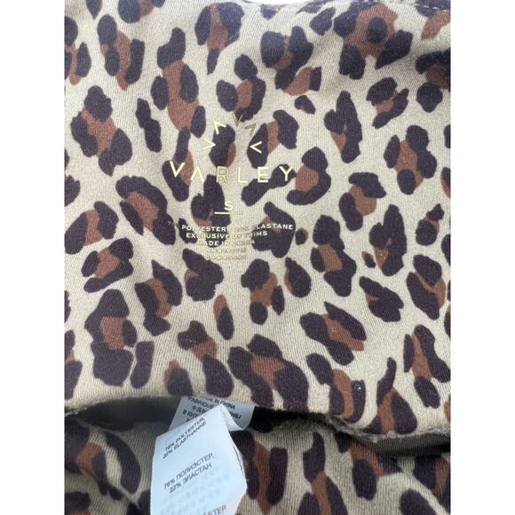 VARLEY | S | Luna Legging Animal Leopard Cheetah Print Women's 27" Inseam High - Picture 4 of 5